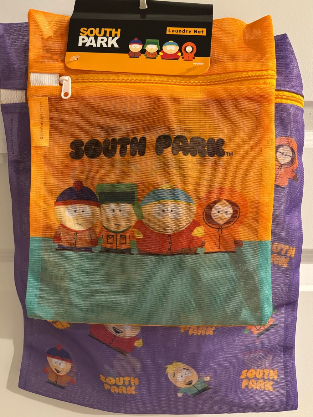 South Park Mesh Laundry Bag Set of 2 NWT